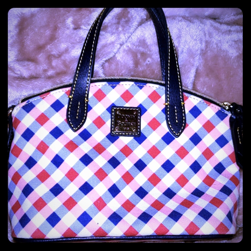 SOLD Red whit and blue Dooney and Bourke